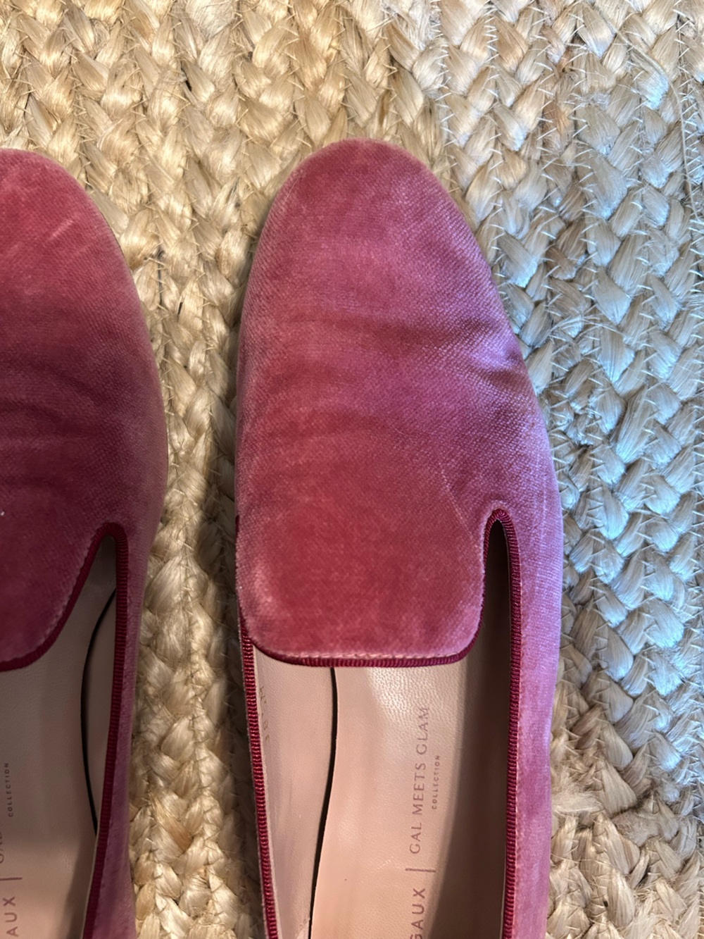 Gal Meets Glam x Margaux Pink Loafers 38.5 - Picture 5 of 11